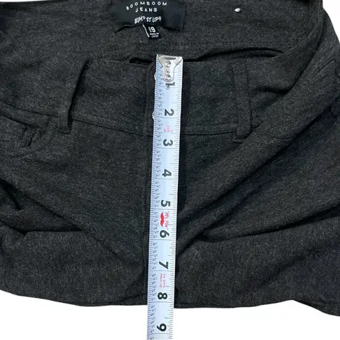 Boom Boom Jeans Boom Boom Bump It Up Dark Gray Leggings Size 9 Y2K Mob Wives Neutral Minimalism