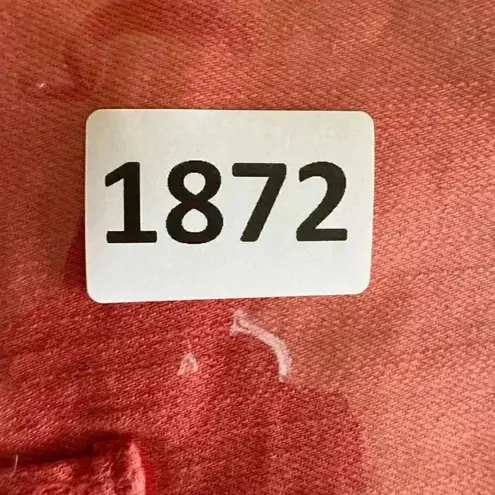 Flag & Anthem Rust Orange Cotton Blend Casual High Rise Sporty Comfy Soft Premiu Size 10