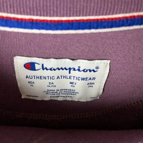 Urban Outfitters Champion T Shirt Purple XL Extra Large Crewneck Sweatshirt Sportswear Pullover