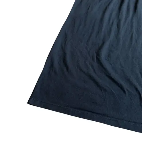 Monrow Black Sleeveless Mini Dress Crew Neck Comfy Stretch Size Small Women's