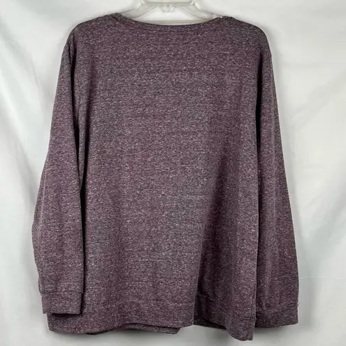 Holiday Time Flannels Snow Fireside Coffee Sweatshirt 2X (20W-22W)