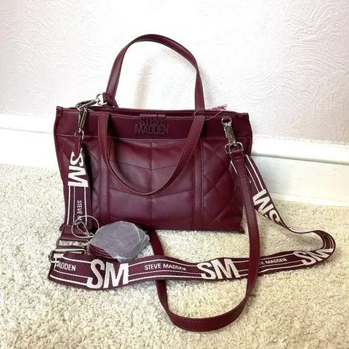 Steve Madden  Bloodstone Belia2 Satchel with Structured Design - Image 1