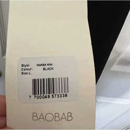 NWT Baobab Marea Mini Dress in Black Size L