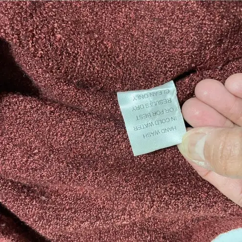 JODIFL Bell Sleeve Sweater - Wine Color size S