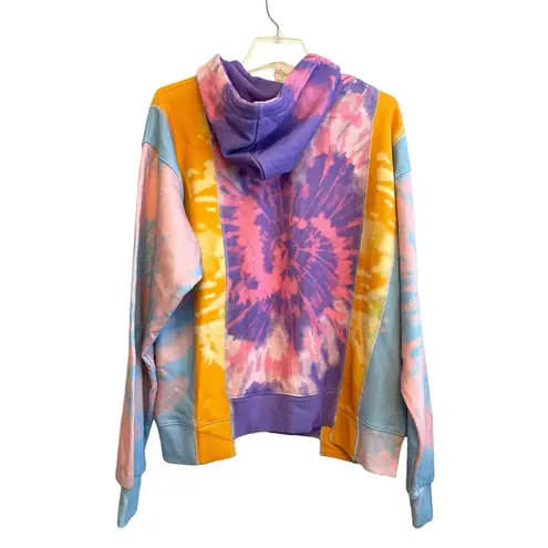 Pistola Joey Kaleidoscope Hoodie Sweatshirt Women Size Small Tie Dye Skater NWT