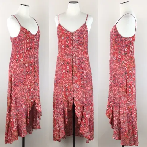 Abel the label ✨ Boho Floral Red Lola Dress✨