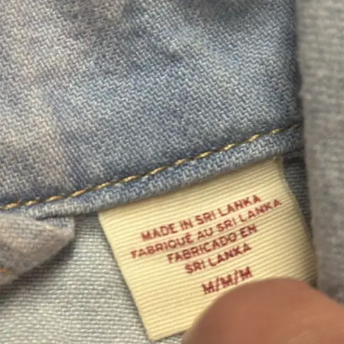 Levi's  Heritage Denim Romper Shortsleeve Light Blue 100% Cotton C46