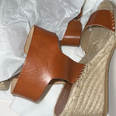 Garnet Hill ✨ Florence Ankle-Strap Espadrille Wedges✨