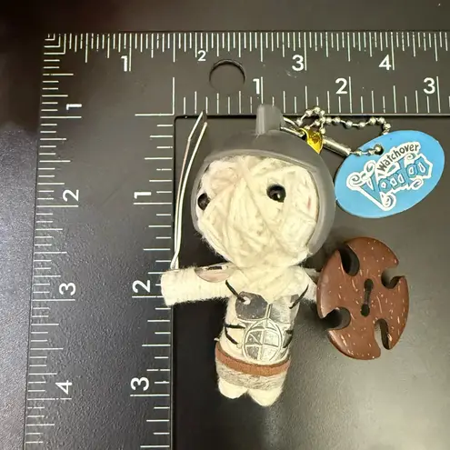 Watchover Voodoo Gladiator Mini Doll Collectible Keychain White