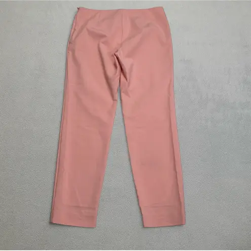 Missoni Italy Dress Pants 42 Women Pink Straight Leg Mid Rise Valentino Zipper
