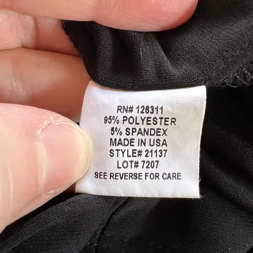 Ronni Nicole Vintage Womens One Shoulder Mini Dress Black Gold Y2K 90s Size 12