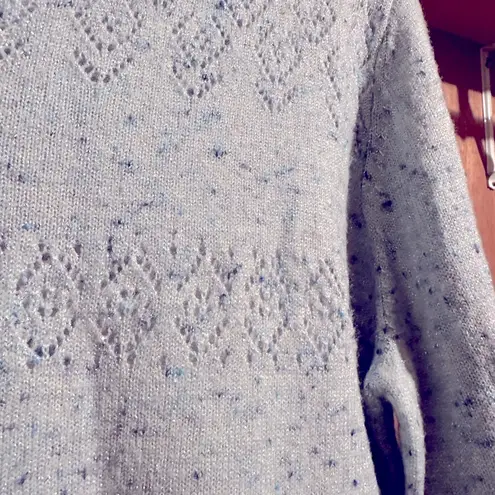 Alfred Dunner Light aqua blue  sparkly. NWT. Size medium