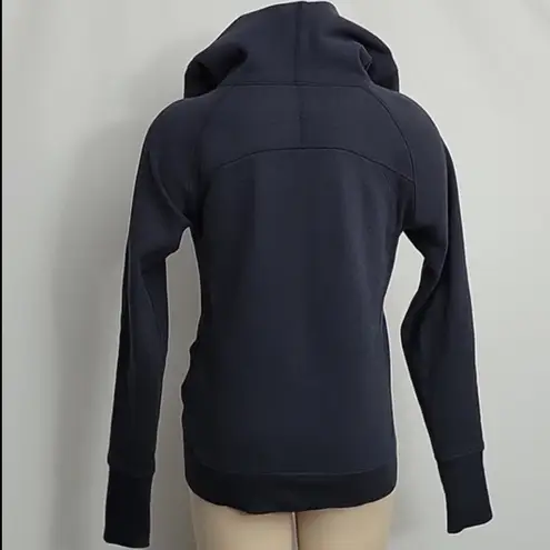 Lululemon  Scuba Hoodie Navy Blue Heather Size 6 GUC