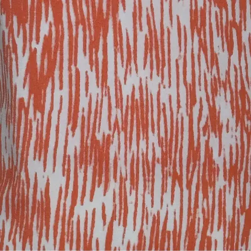 Michael Kors Strappy Tank Top Gold Metal Logo Detail Women’s Size Small Orange