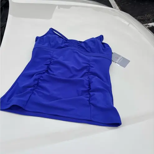 Athleta NWT  Blue Tankini 38 B/C