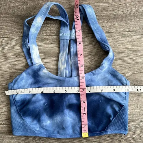 Free People NEW  MOVEMENT On The Radar Sports Bra Rogue Blue Tie Dye XS/Small