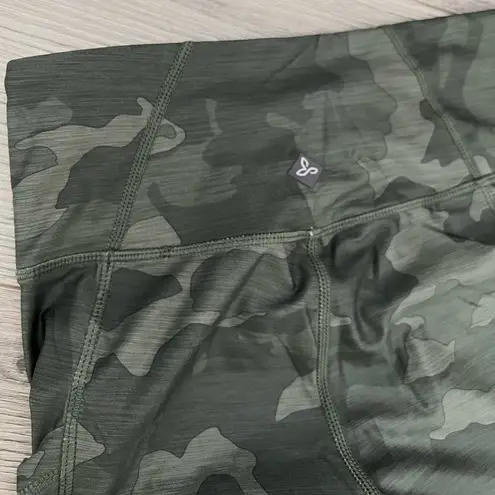 prAna NWT  Electa Short II Athleisure Bike Shorts | Sage Green Camo | XS