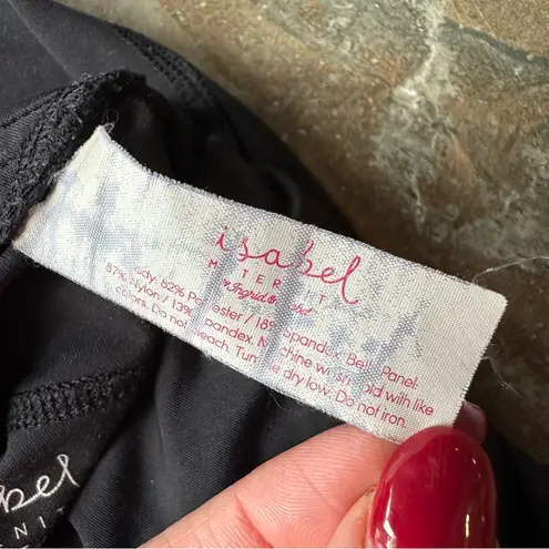 Isabel Maternity Black Crop Leggings Women's Size Small Maternity