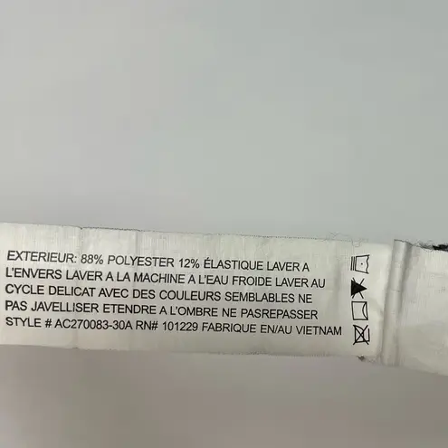 Athletic Collection Size Small Camo High Waist Criss Cross Ankle Leggings Yoga Gray