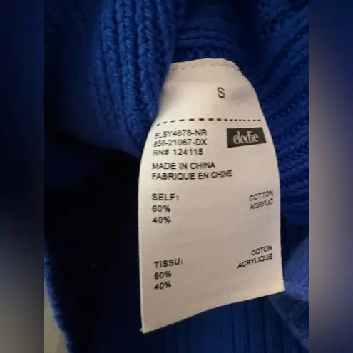 Elodie  Aida Royal Blue Crew Neck Sweater