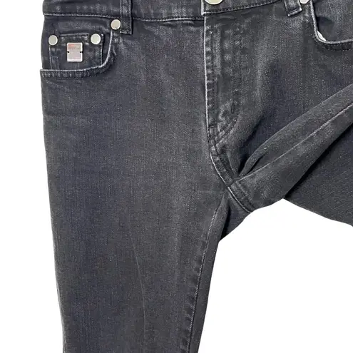 RED VALENTINO Skinny Jeans Low Rise Black Dark Wash Women’s Size 31 Stretch