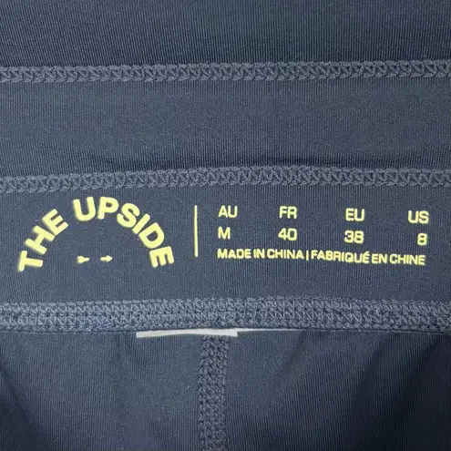 The Upside Womens Leggings Activewear Yoga Running Black Blue Yellow Size 8