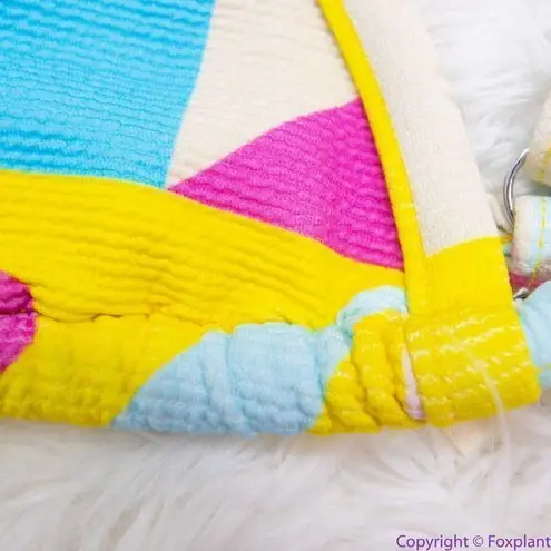 NEW SET! MELLO the label * Free People womens brazilian bikini set carnaval, M Blue Size M