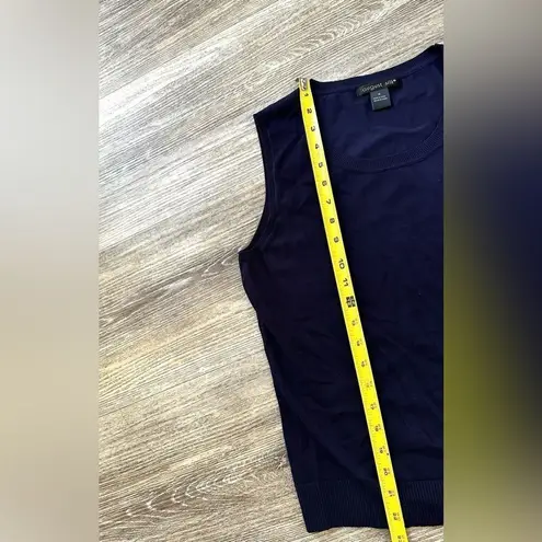 August Silk blue sweater vest