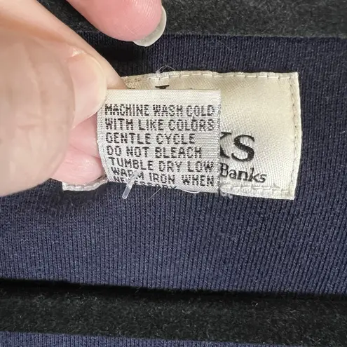 Christopher & Banks Christopher & Banks Button Up Sweater Navy Blue Patriotic Western Women's 2X