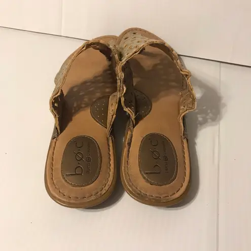 Born concept  slide on Thong sandals women size 9 M