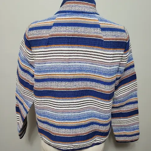 Karen Kane Southwestern striped blazer size small