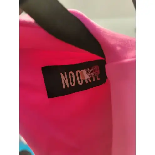 Nookie Rent the runway sz small pink jewel long sleeve cutout twist front dress