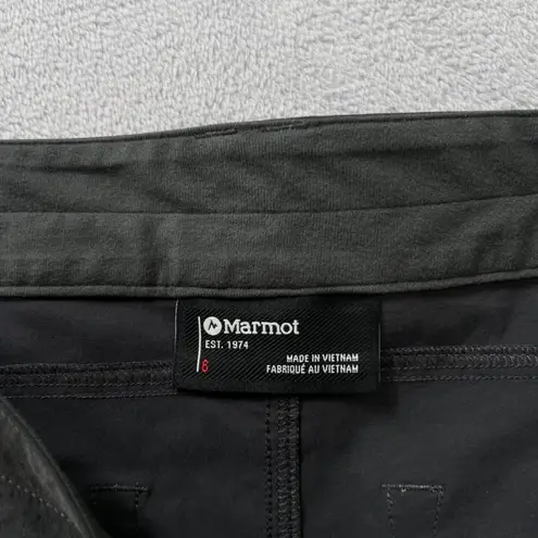 Marmot Kodachrome Women's Convertible Hiking Pants Zip Off Dark Steel Size 6