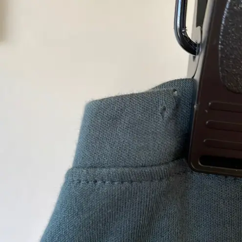 Peruvian Connection 100% pima cotton beautiful slate blue skirt