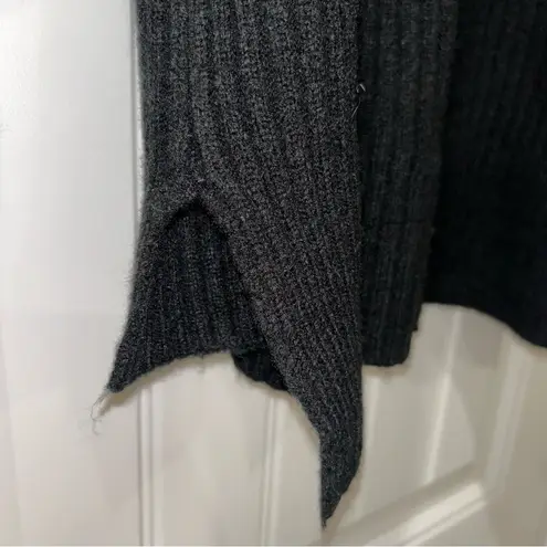 Love Riche Black Ribbed Women's Sweater Large