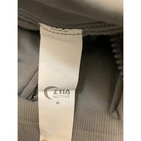 Zyia Active Jacket Performance Athletic Gray Medium