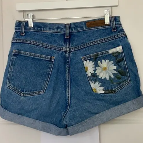 Bill Blass Vintage High Waisted Daisy Jean Shorts 8P