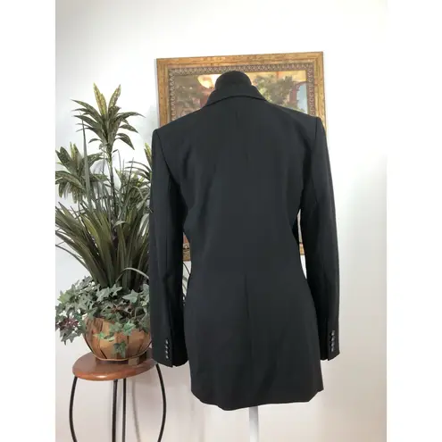 Classiques Entier Women Jacket 6 Black 3 Buttons Whimsigoth Preppy Office Siren