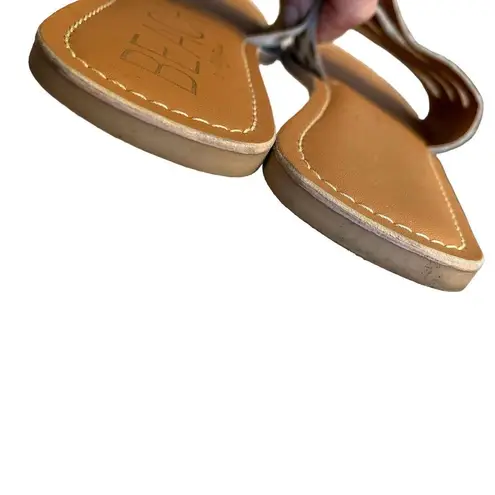 Matisse Beach Boardwalk Calf Hair Slide Sandals Size 10