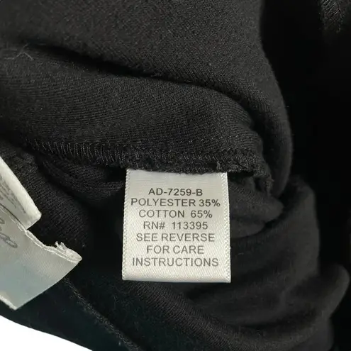 Aryn K Bodycon Corset Sleeveless Zipper Mini Dress in Black Size M