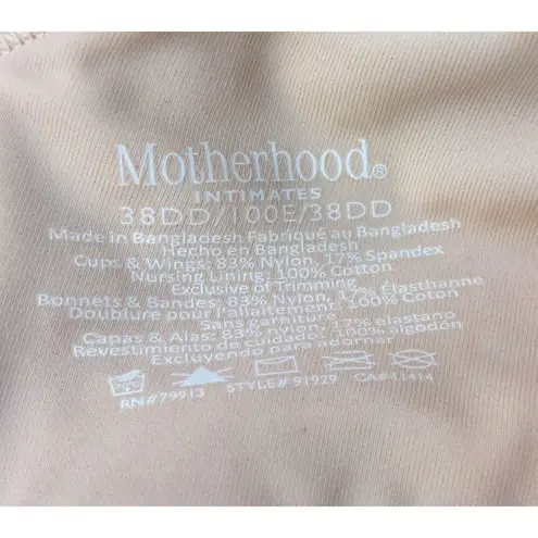Motherhood Intimates Size 38DD Solid Beige Nude Clip