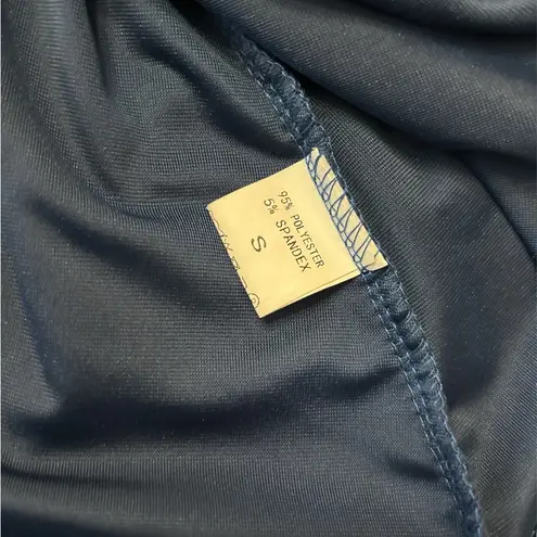 NWT Boutique Elegant Navy Blue Velvet Dress