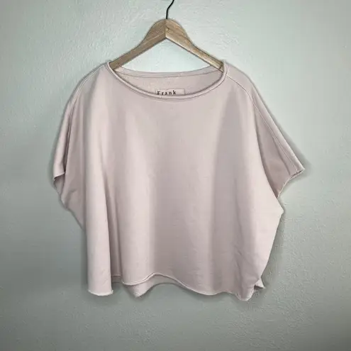 Frank & Eileen Womens Olive Triple Fleece Capelet Top One size Pink Size undefined