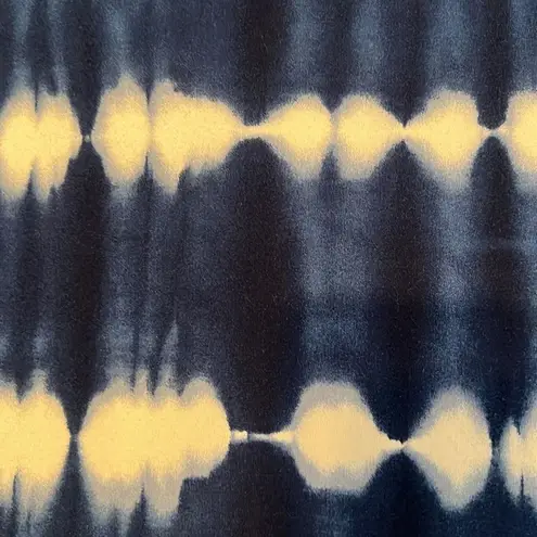 5th & Love szS blue & white tie dye shark bite hem 3/4 sleeves with pockets EUC