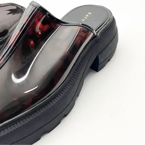 Katy Perry The Geli Lug Sole Combat Mules, Size 10