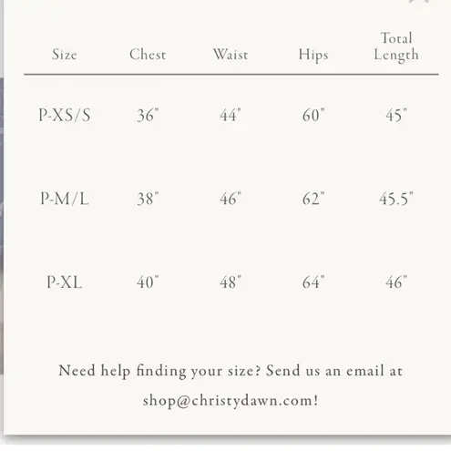 Christy Dawn Paloma Dress Navy Anemone Vine
Size PS