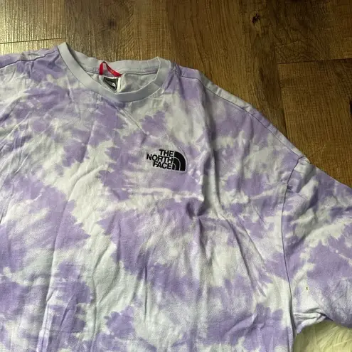 The North Face  Lilac Tie Dye T-Shirt Dress