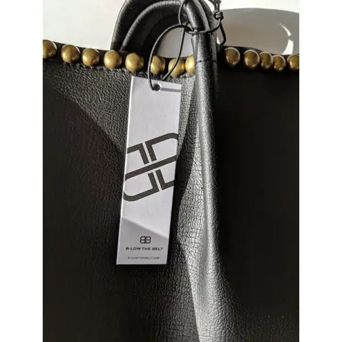B-low the Belt Black Studded Tote - Size O/S - NWT