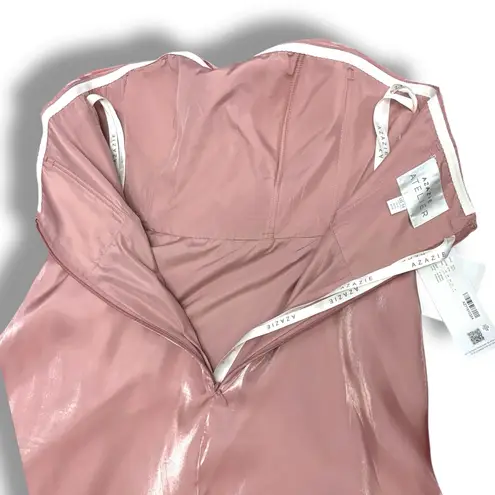 Azazie NWT Atelier Pink Enya Bridesmaid Prom Formal Dress – Size 14