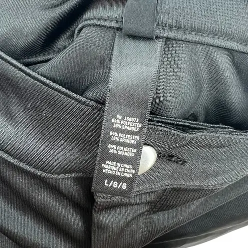 SKIMS Disco Pants Onyx Black Skinny Stretch Size Large